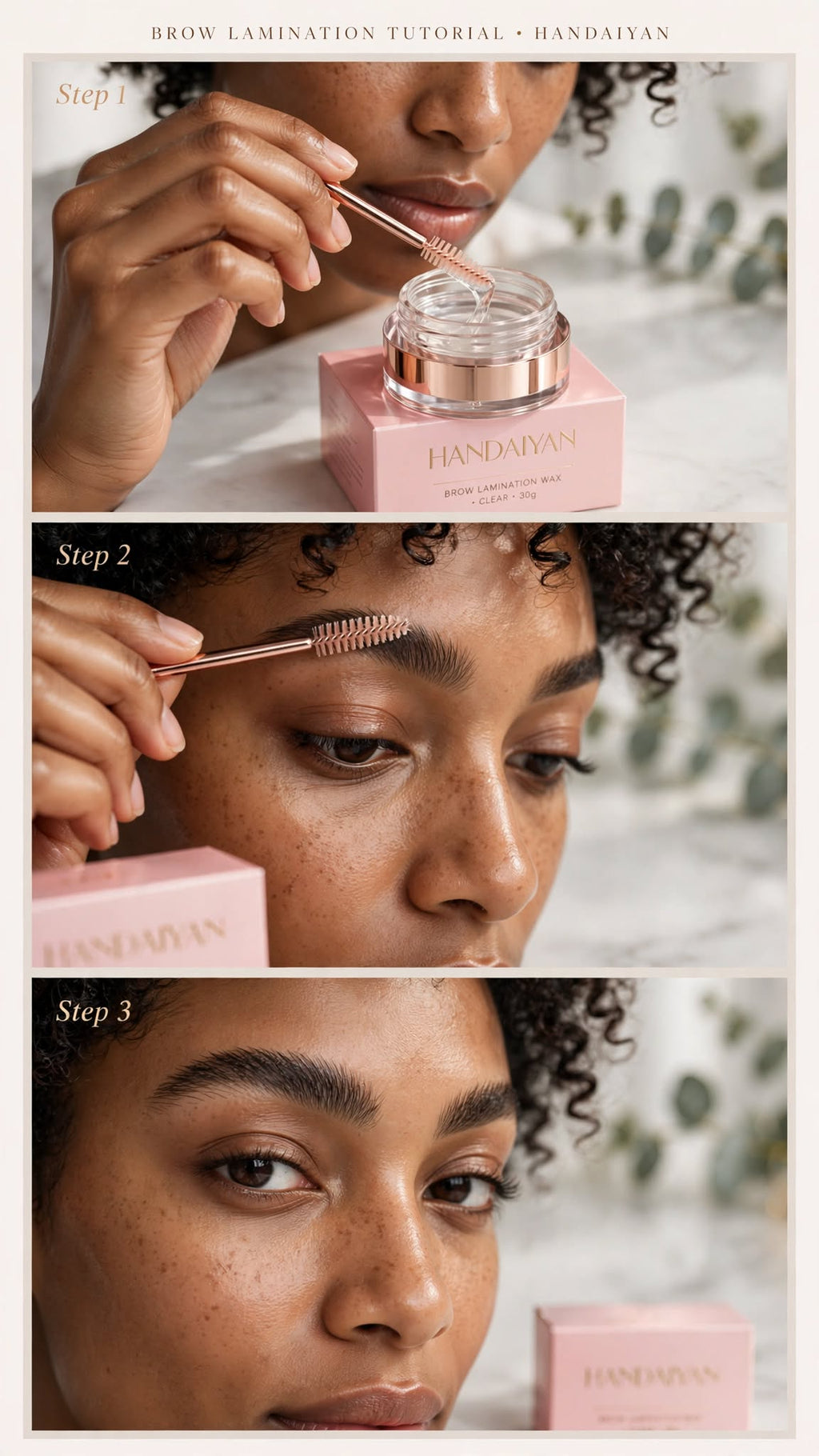 3D Setting Eyebrow Gel & Wax | Natural Long-Lasting