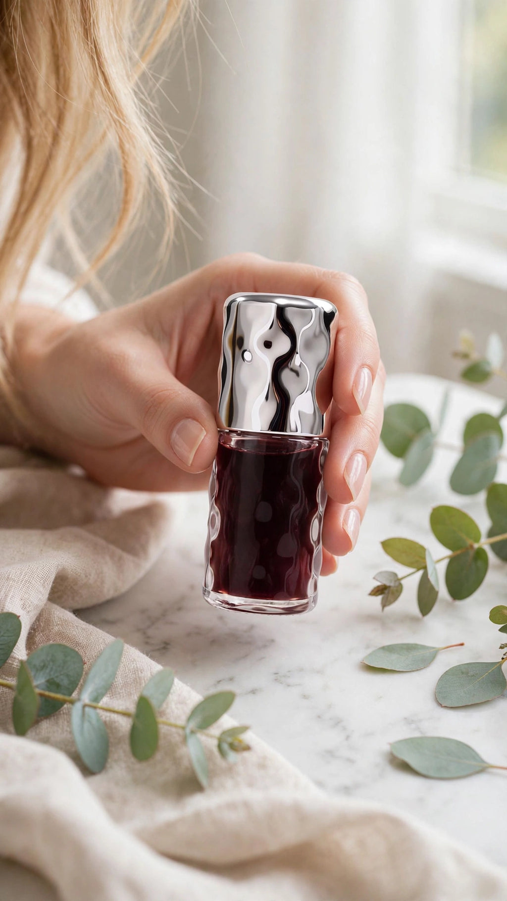 Glossy Liquid Lip Glaze – Non-Sticky Lip Oil, High Gloss & Plumping