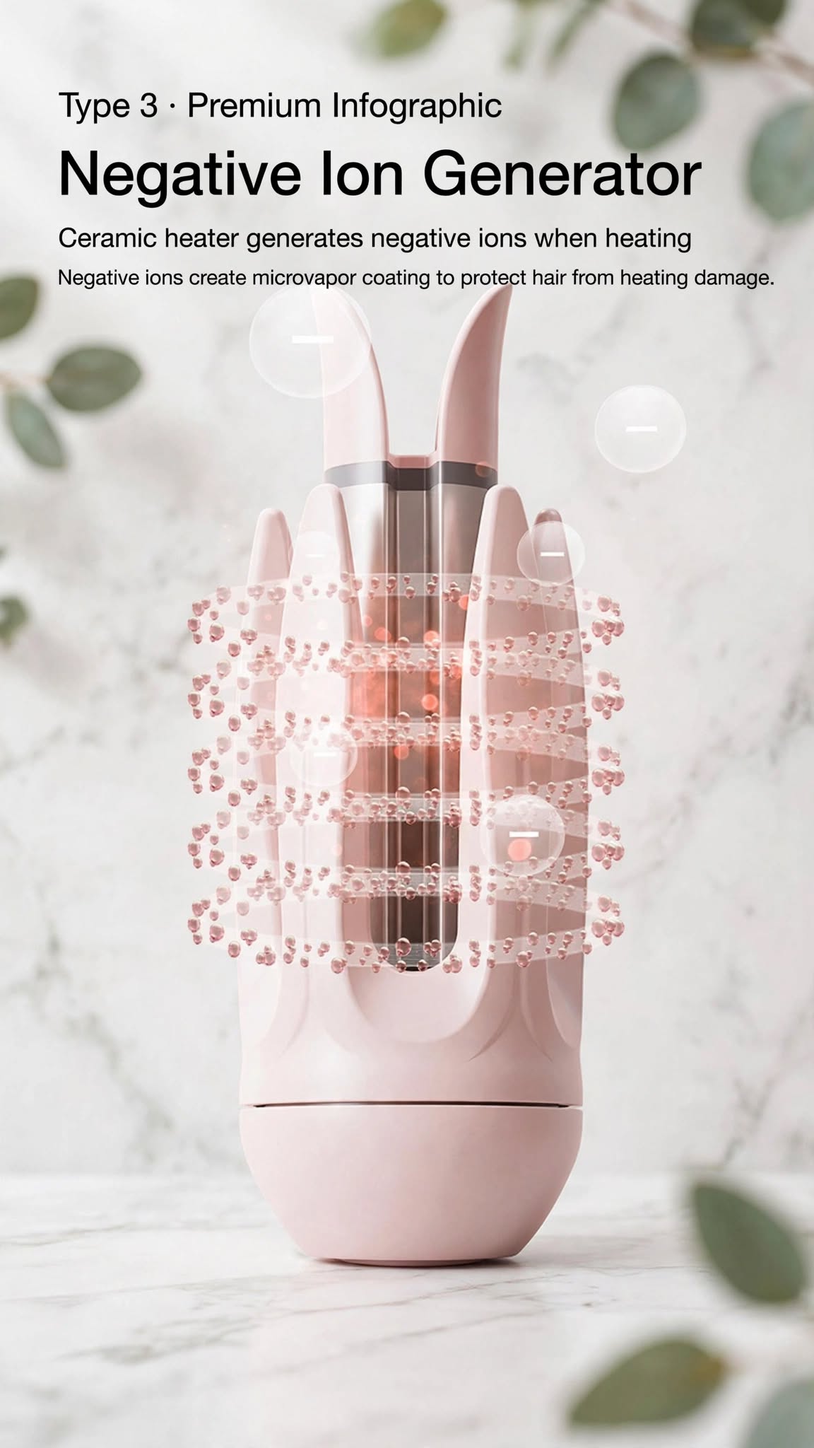 Automatic Hair Curler | 4 Heat Settings & Fast Heating