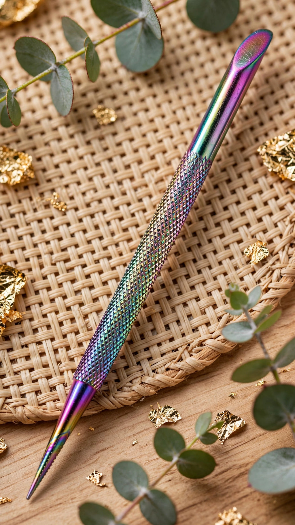 Stainless Steel Double-Ended Nail Dead Skin Pusher