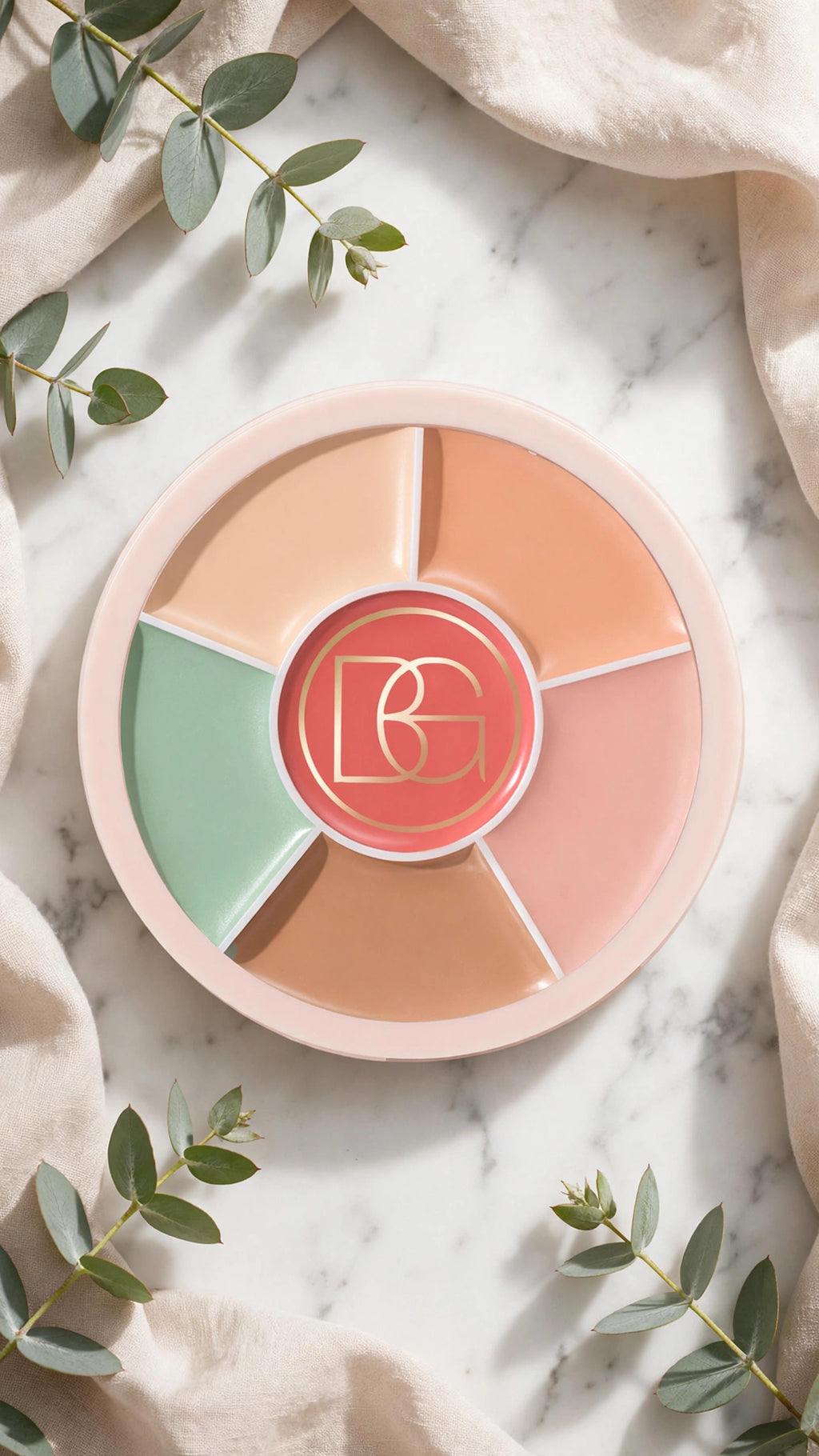 6-Colour Concealer Palette – Covers Dark Circles, Acne Marks & Contours