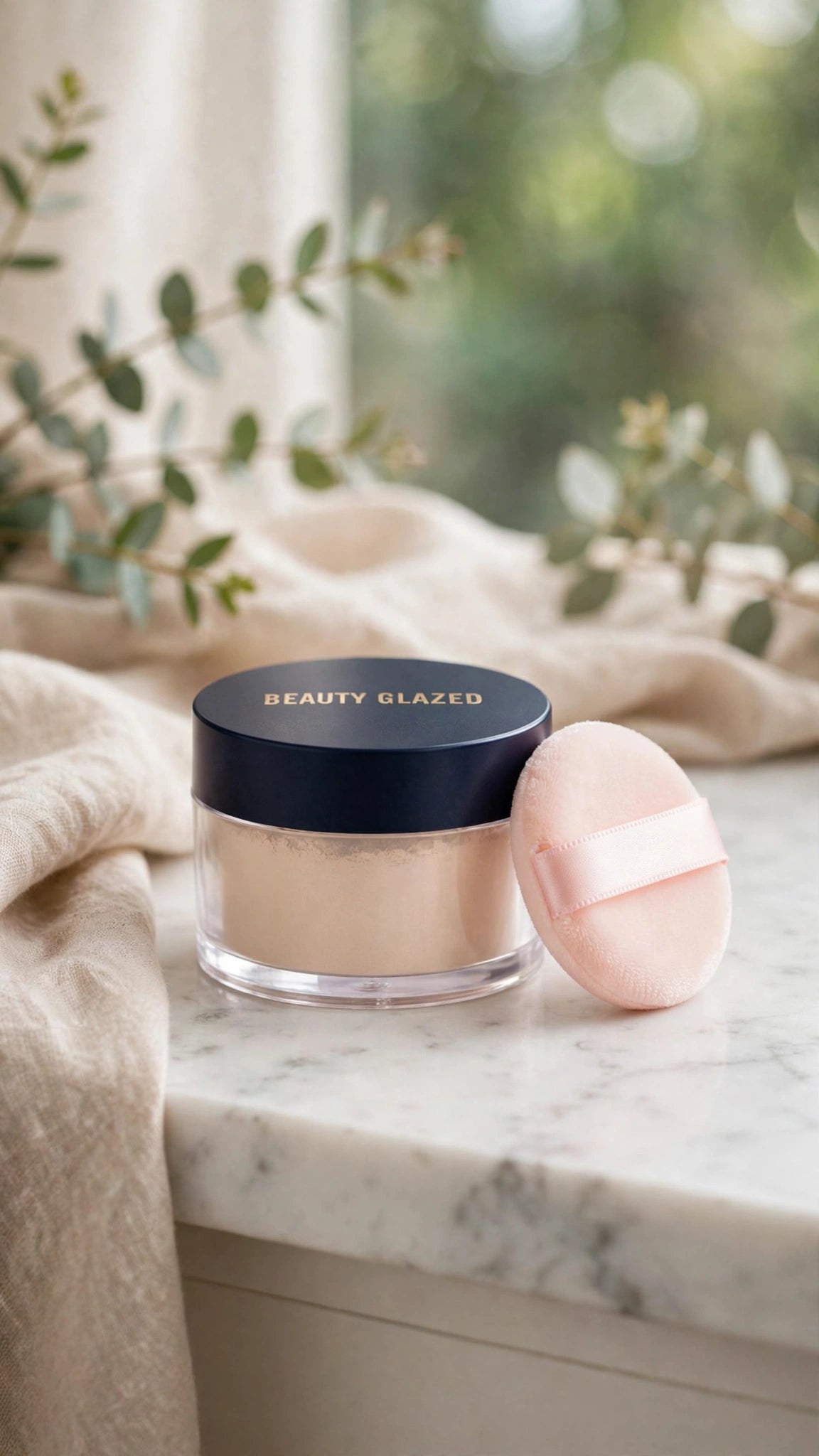 Loose Setting Powder with Fine Shimmers – Translucent, Oil Control & Soft Focus
