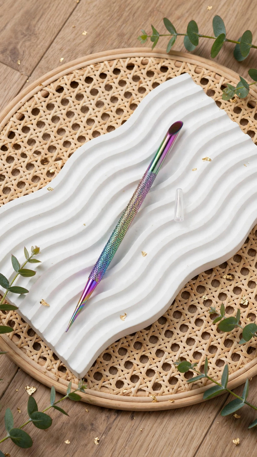 Stainless Steel Double-Ended Nail Dead Skin Pusher
