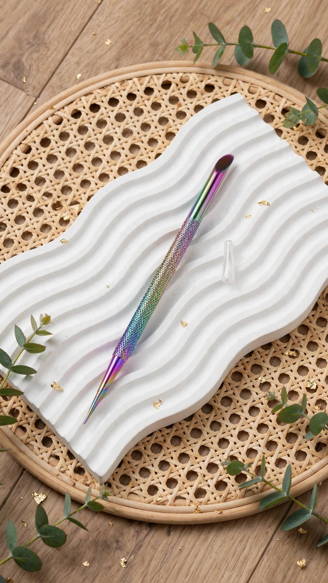 Stainless Steel Double-Ended Nail Dead Skin Pusher