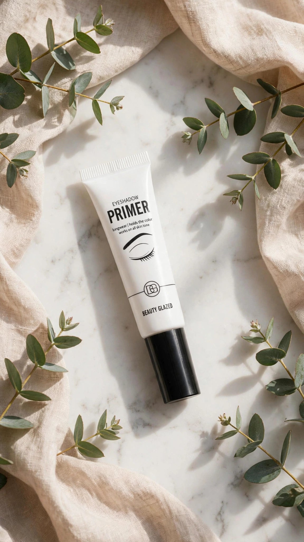 Long-Lasting Eyeshadow Primer – No Creasing, Smudge-Proof Eye Makeup Base