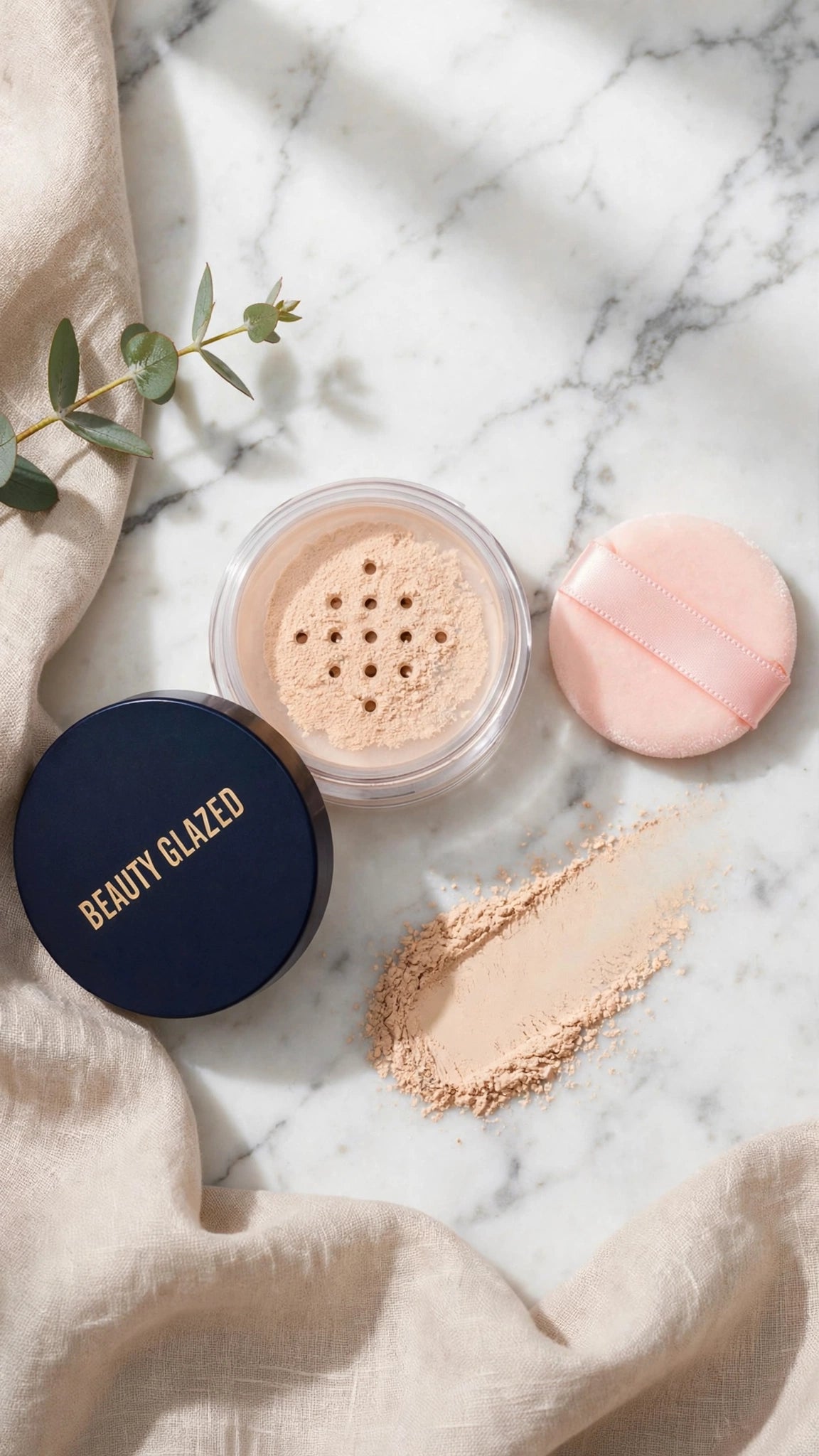 Loose Setting Powder with Fine Shimmers – Translucent, Oil Control & Soft Focus