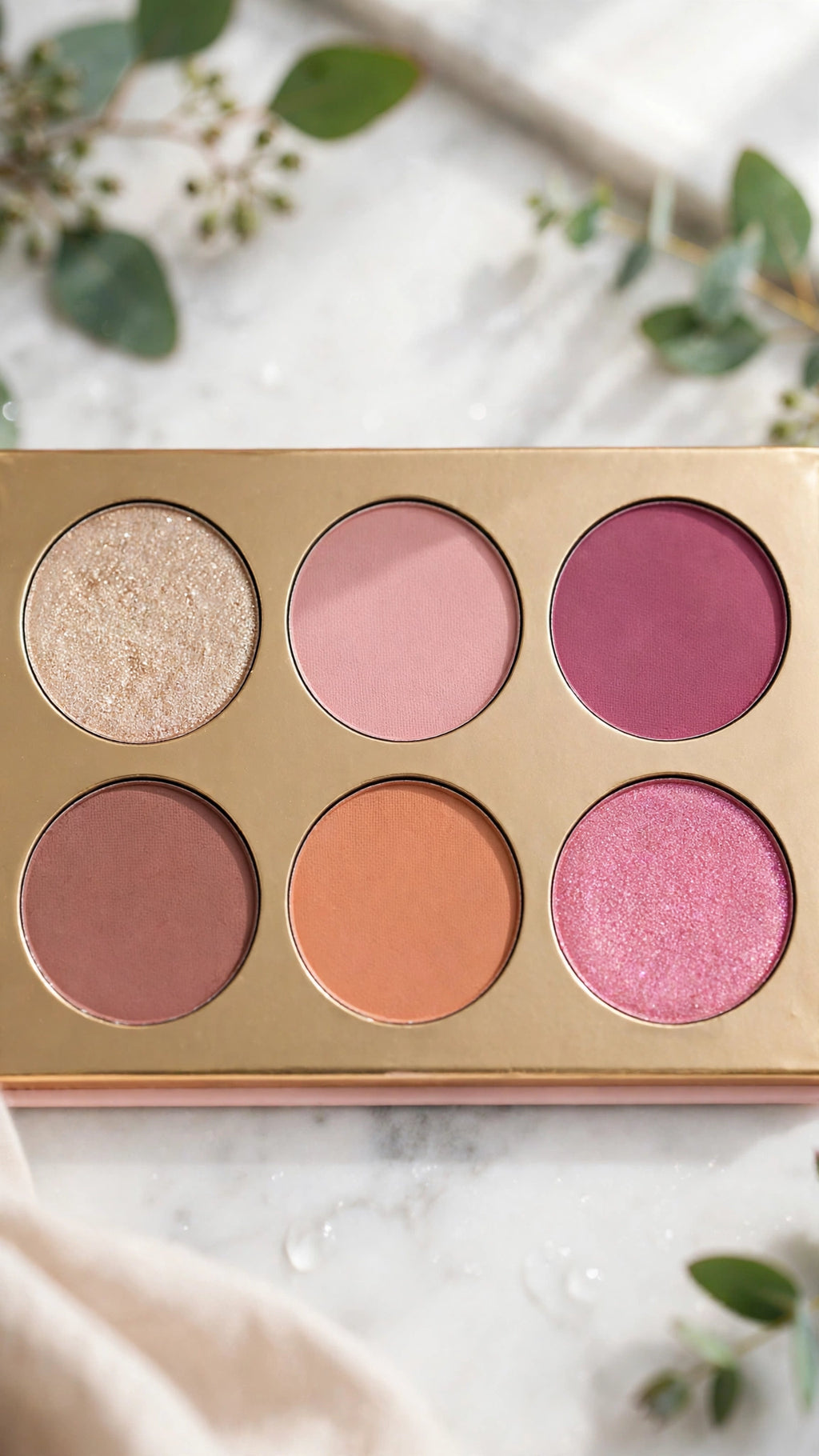 6-Colour Blush Palette – Highlight, Contour & Natural Glow in One