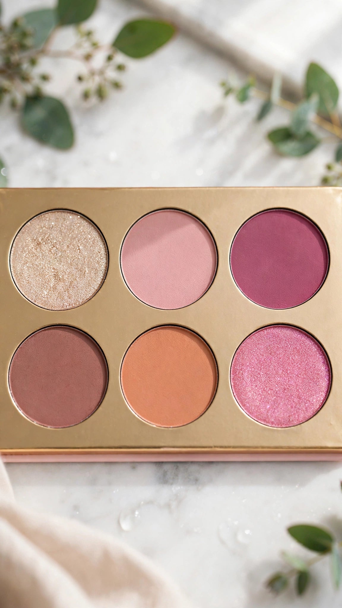6-Colour Blush Palette – Highlight, Contour & Natural Glow in One