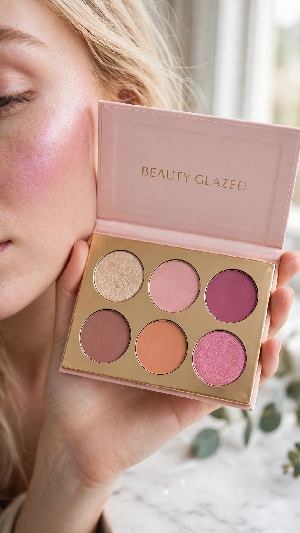 6-Colour Blush Palette – Highlight, Contour & Natural Glow in One