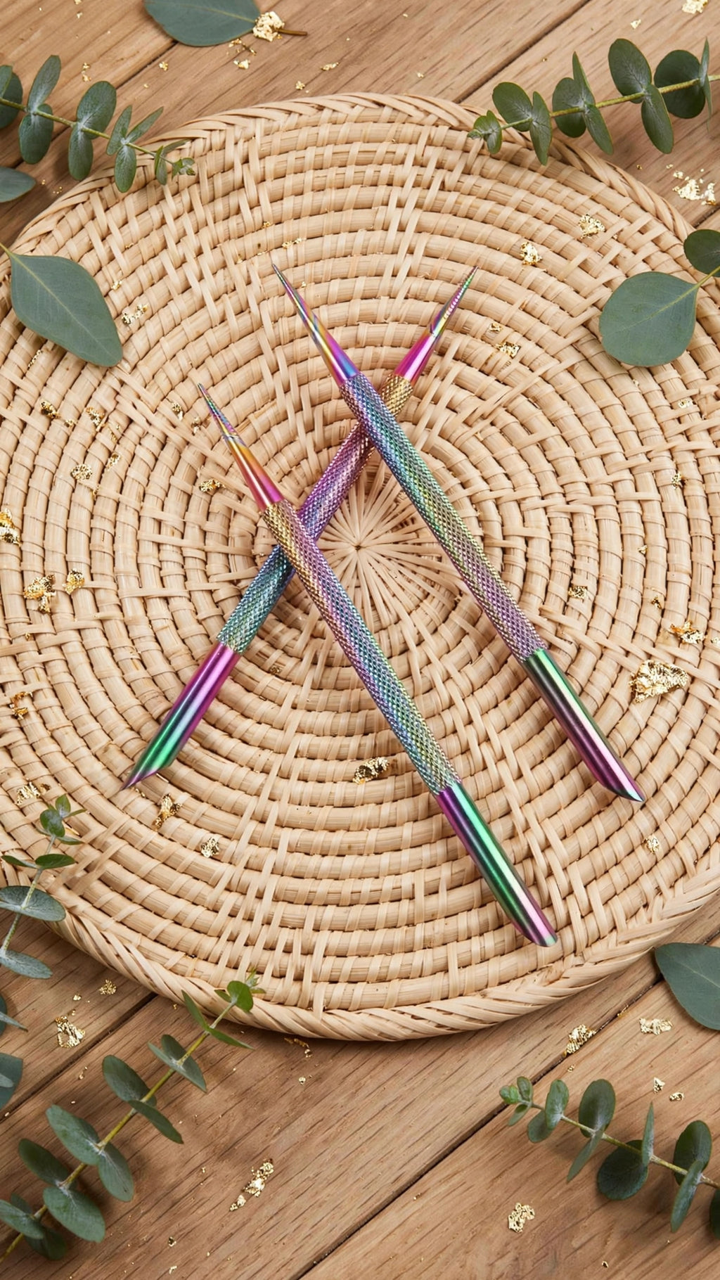 Stainless Steel Double-Ended Nail Dead Skin Pusher