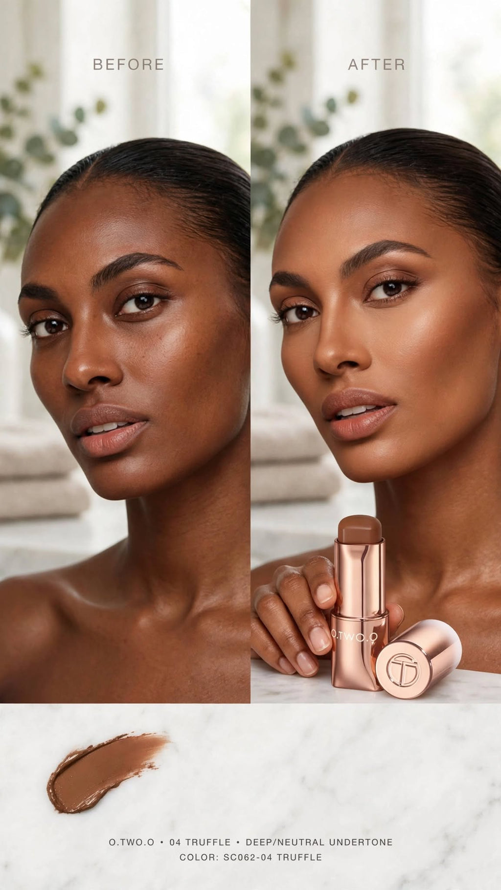 Long-Lasting Bronzer Stick | Creamy HD Contour