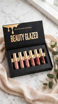 6-Piece Matte Velvet Liquid Lipstick Set – Waterproof Lip Tint & Matte Gloss
