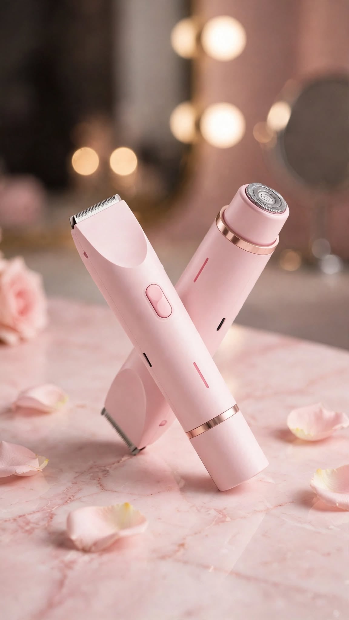 2-in-1 Electric Women's Shaver | Waterproof Ceramic Blade