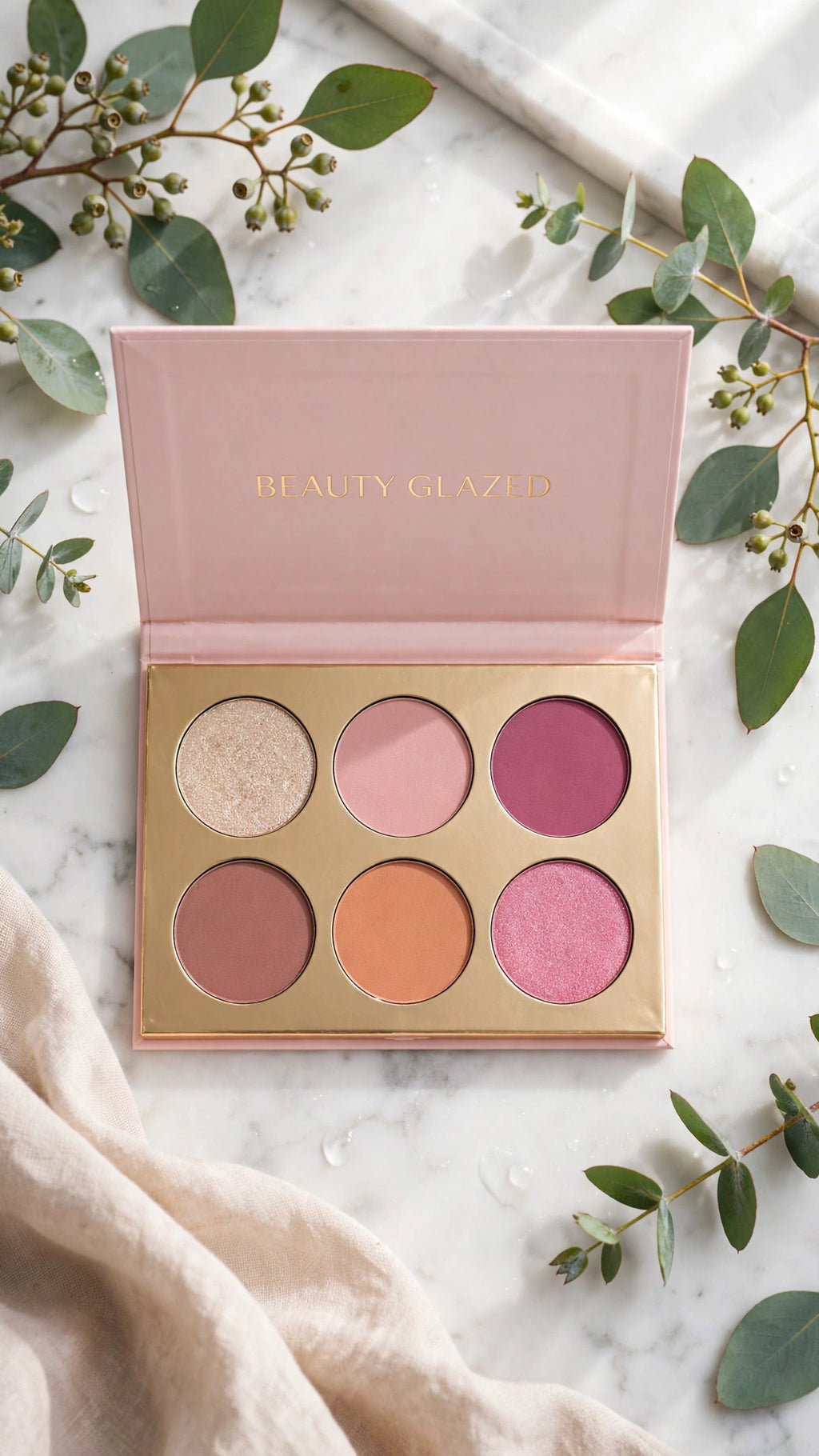 6-Colour Blush Palette – Highlight, Contour & Natural Glow in One