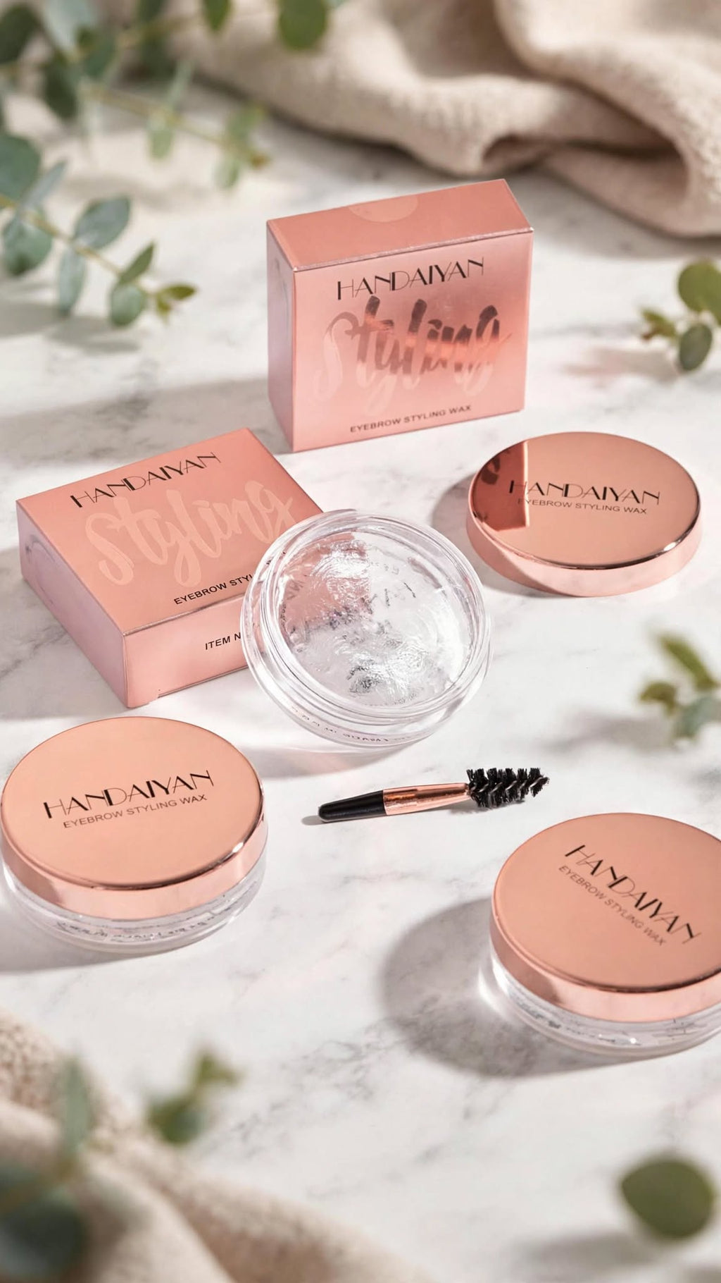 3D Setting Eyebrow Gel & Wax | Natural Long-Lasting