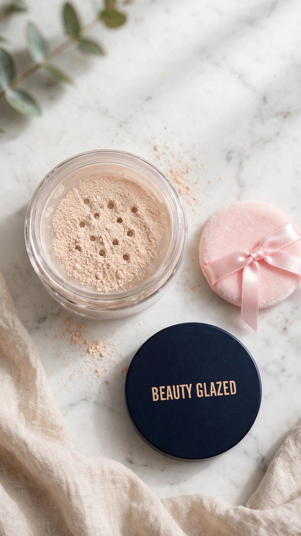 Loose Setting Powder with Fine Shimmers – Translucent, Oil Control & Soft Focus