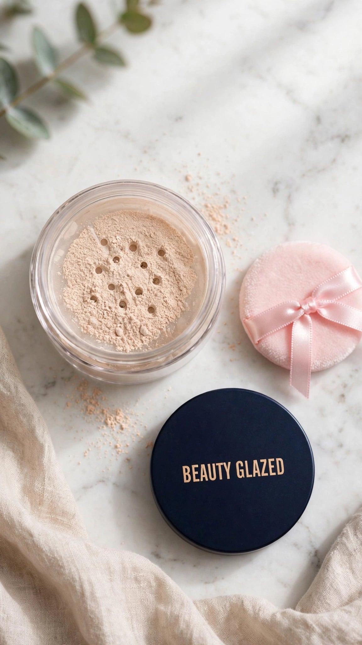 Loose Setting Powder with Fine Shimmers – Translucent, Oil Control & Soft Focus