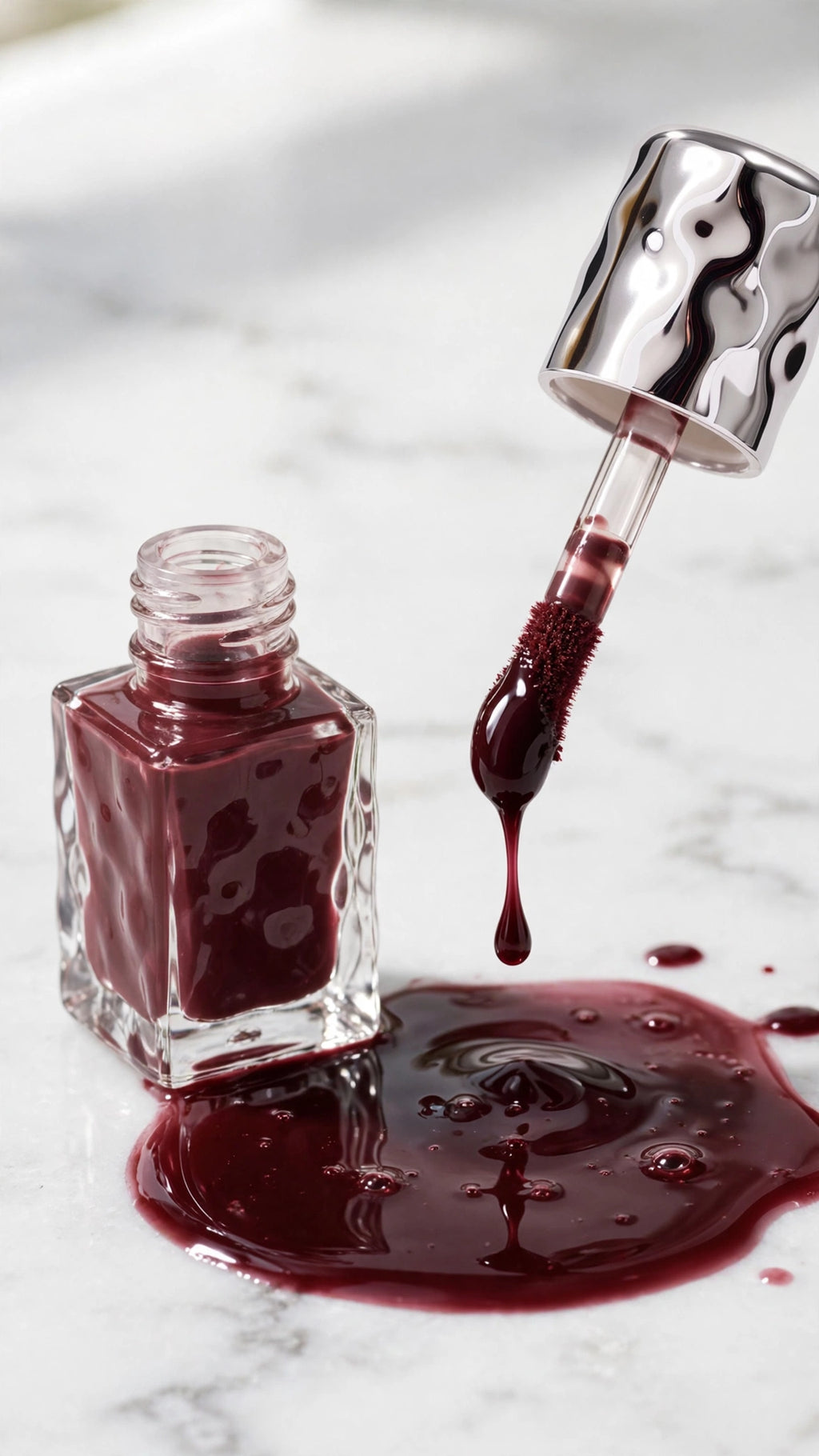 Glossy Liquid Lip Glaze – Non-Sticky Lip Oil, High Gloss & Plumping