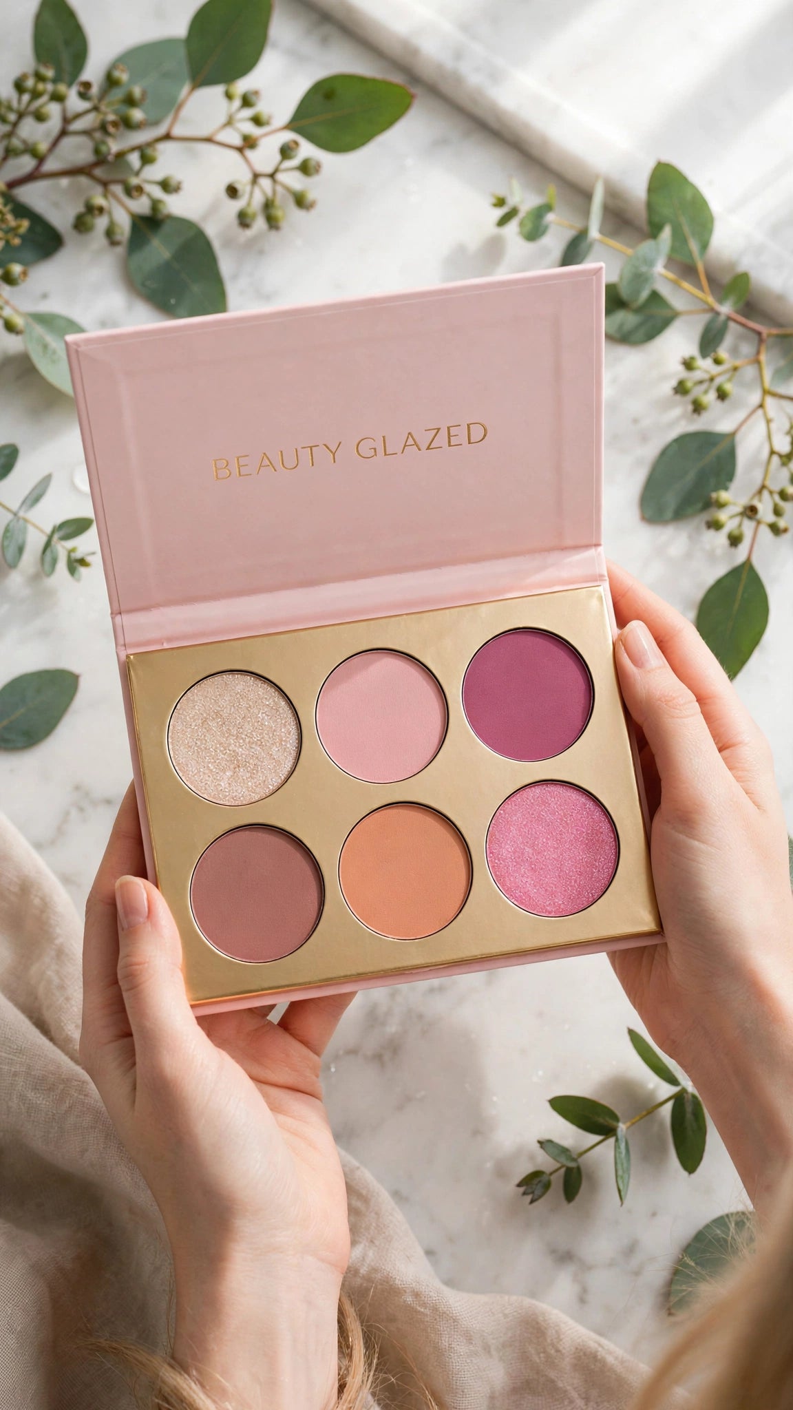 6-Colour Blush Palette – Highlight, Contour & Natural Glow in One