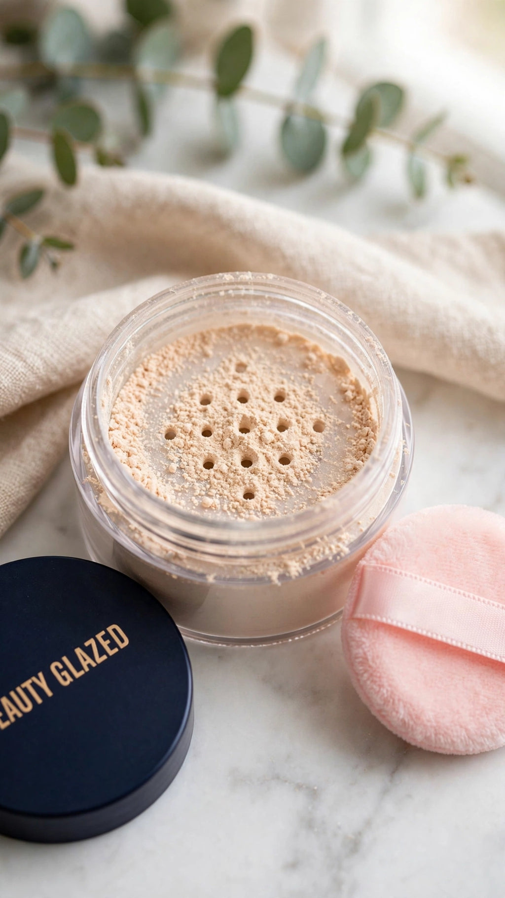 Loose Setting Powder with Fine Shimmers – Translucent, Oil Control & Soft Focus