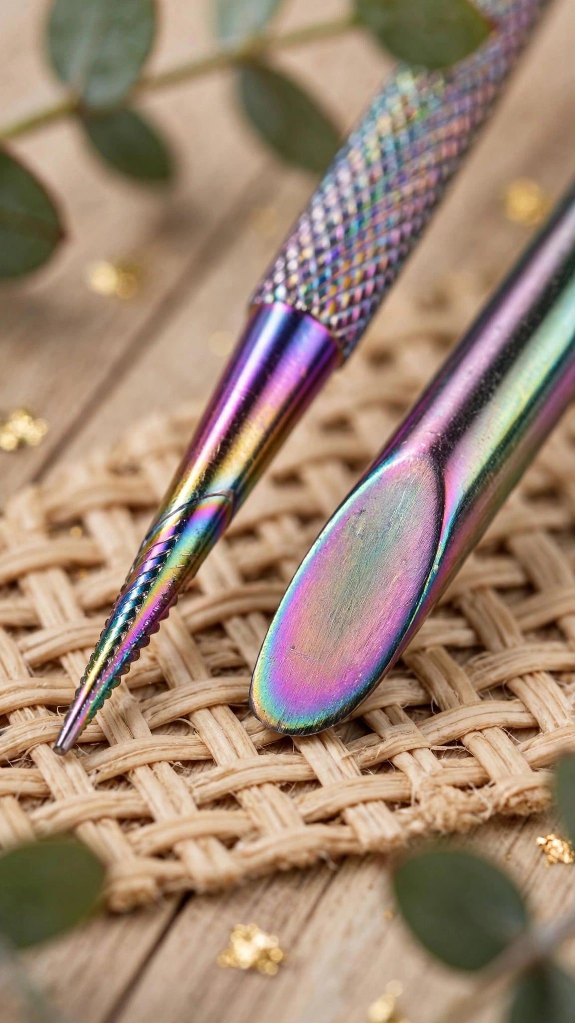 Stainless Steel Double-Ended Nail Dead Skin Pusher