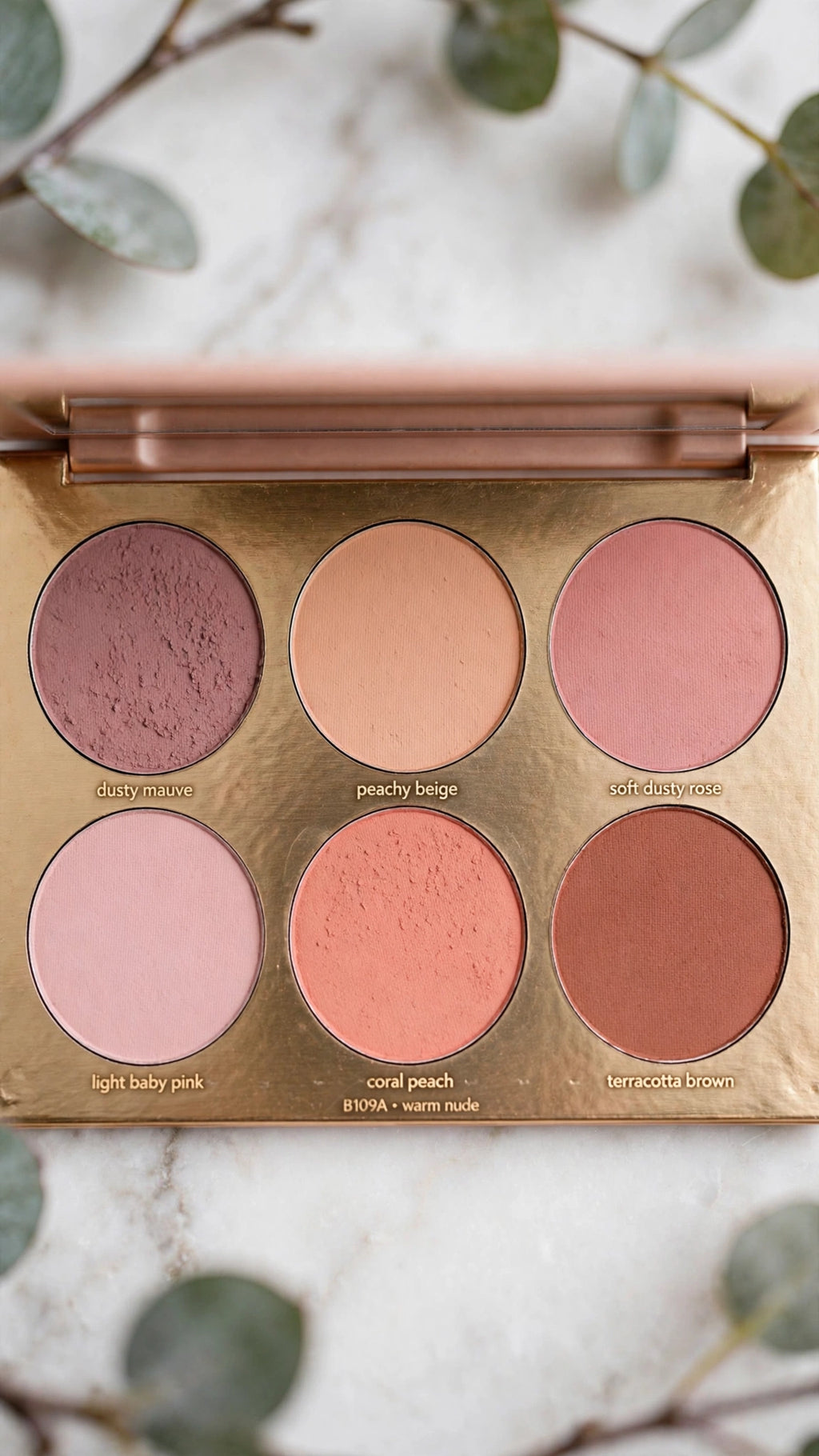 6-Colour Blush Palette – Highlight, Contour & Natural Glow in One