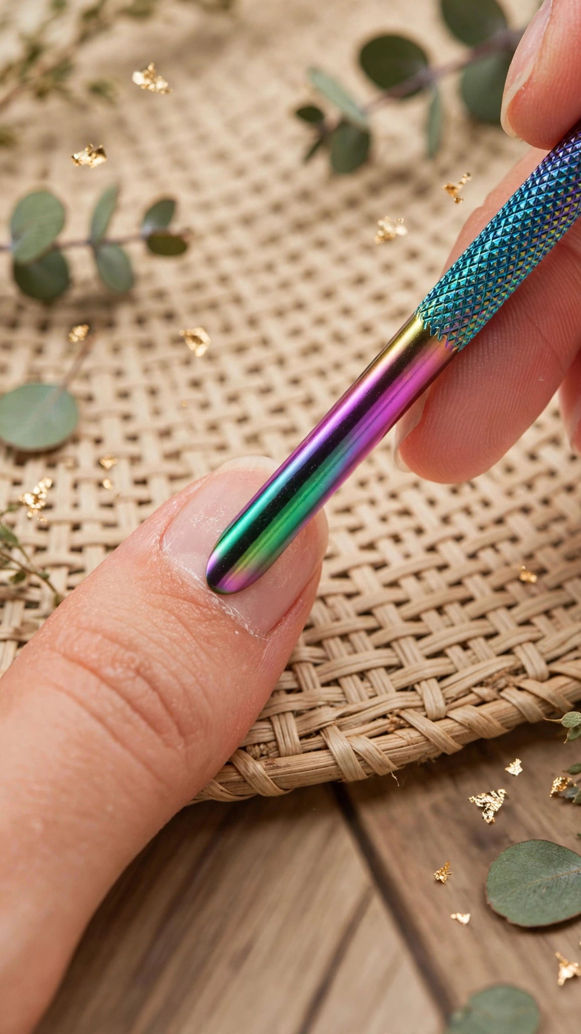 Stainless Steel Double-Ended Nail Dead Skin Pusher
