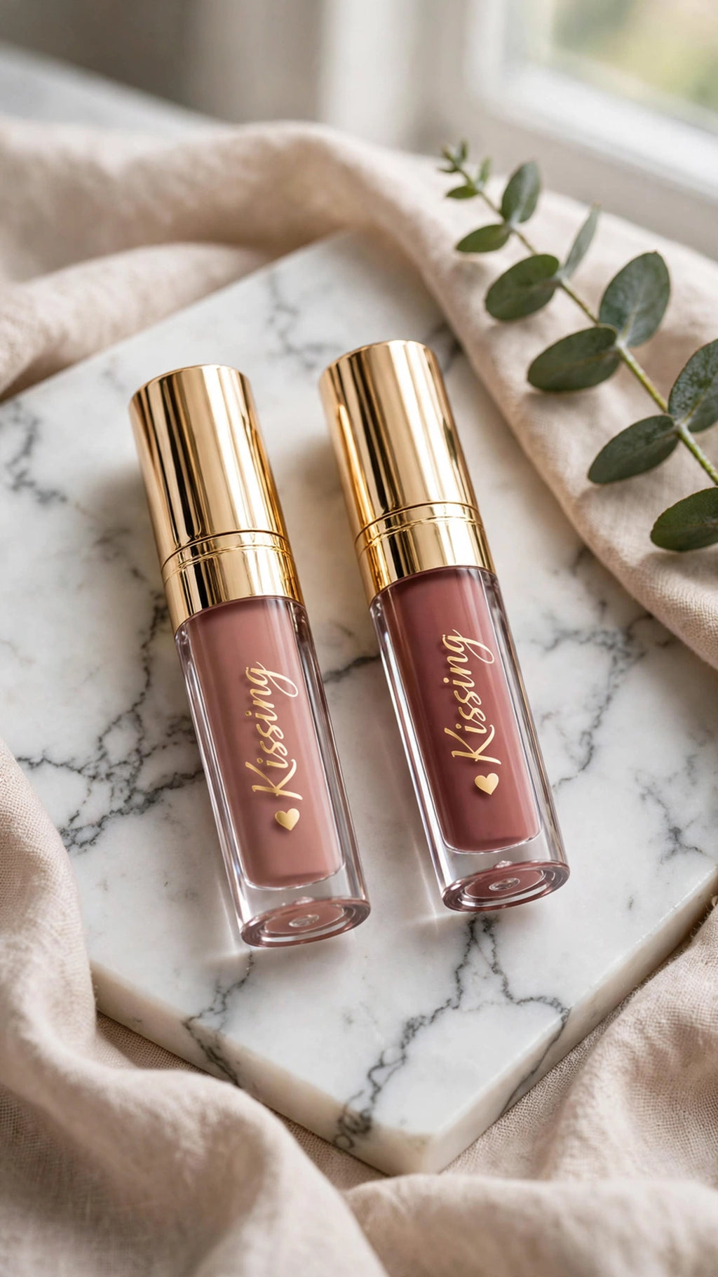 6-Piece Matte Velvet Liquid Lipstick Set – Waterproof Lip Tint & Matte Gloss