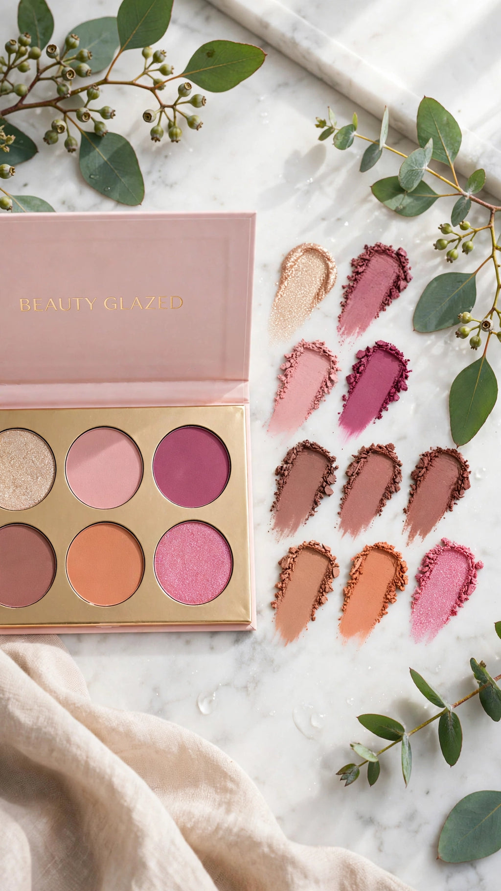 6-Colour Blush Palette – Highlight, Contour & Natural Glow in One