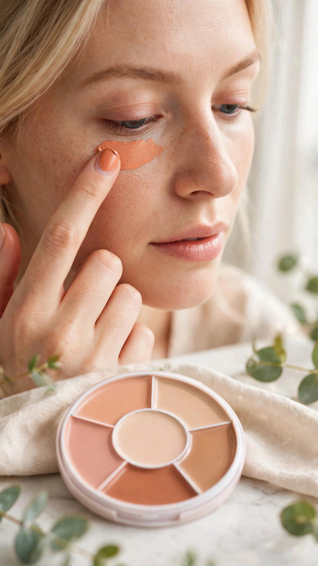 6-Colour Concealer Palette – Covers Dark Circles, Acne Marks & Contours