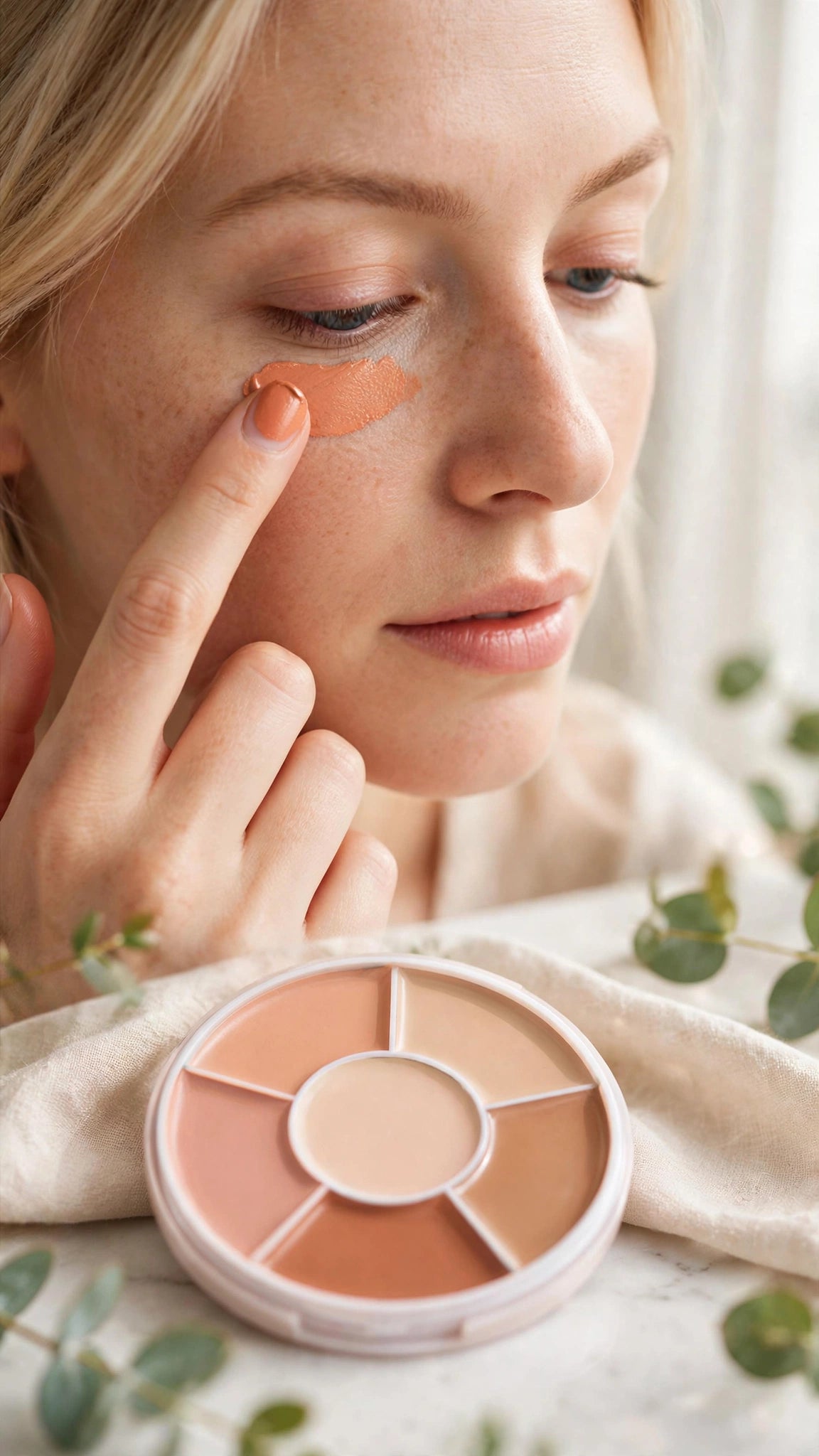 6-Colour Concealer Palette – Covers Dark Circles, Acne Marks & Contours