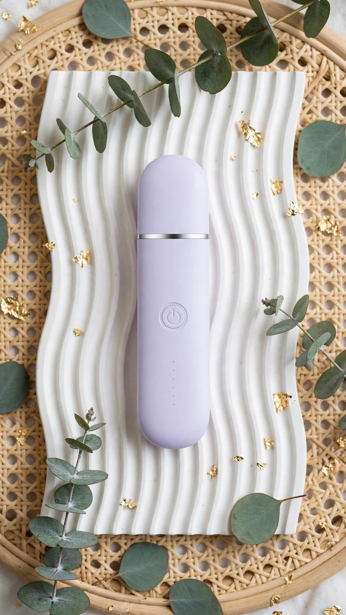 Ultrasonic Facial Cleansing Device – USB Rechargeable Blackhead Remover & Exfoliator