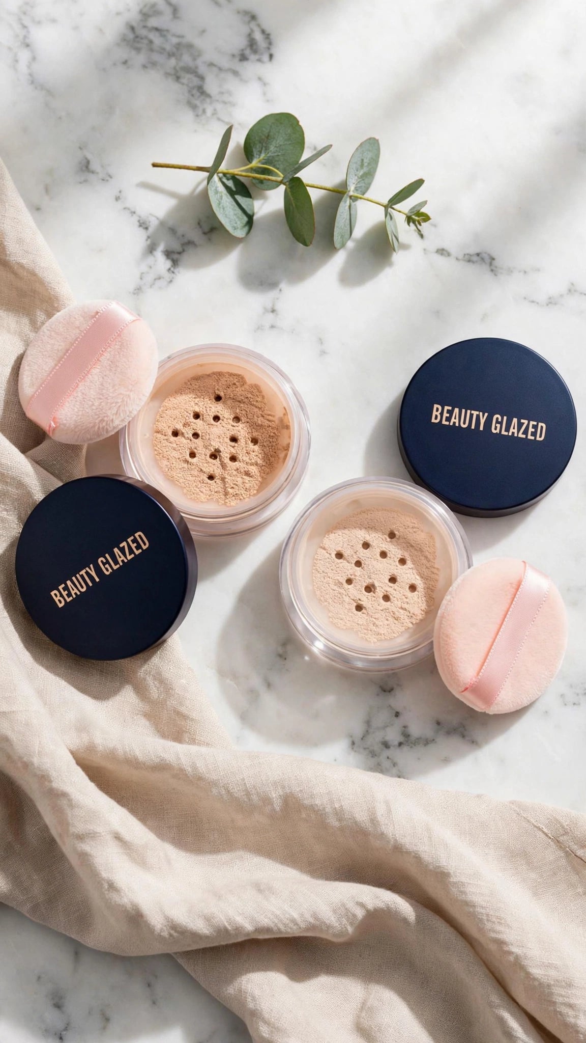 Loose Setting Powder with Fine Shimmers – Translucent, Oil Control & Soft Focus